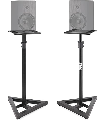 「A」Yamaha HS7 ブラックペア インシュレーター＆スタンド付き Amazon.com: Yamaha HS7 100-Watt Series Monitor, Black, 6.5