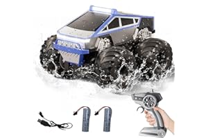 RC Car,Amphibious Remote Control Car Waterproof Monster Truck,4WD All Terrain Off-Road 2.4GHZ Vehicles,1:18Scale Hobby Monste