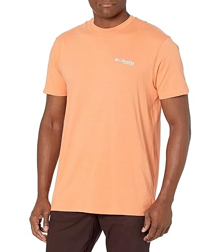 T-shirt Columbia PFG Homme XL Noir - Logo Pêche Performance - Fabriqué Mexique - Occasion