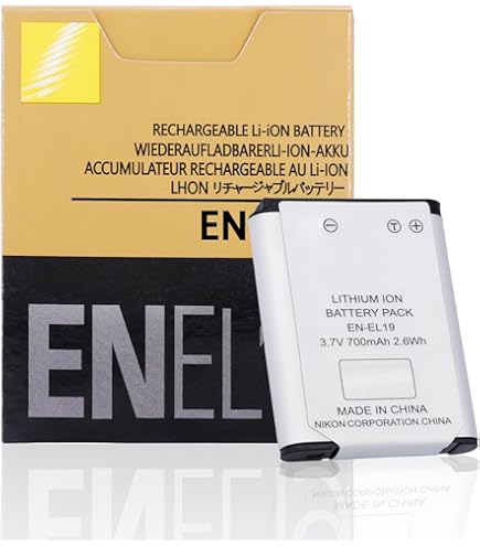 Amazon.com : Battery Pack for Nikon Coolpix S2700, S2750