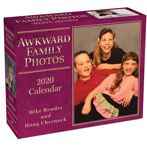 Awkward Family Photos 2020 Day-to-Day Calendar: Bender, Mike, Chernack, Doug: 9781449497576: Amazon.com: Books Awkward Family Photos 2020 Day-to-Day Calendar: Bender, Mike, Chernack, Doug: 9781449497576: Amazon.com: Books