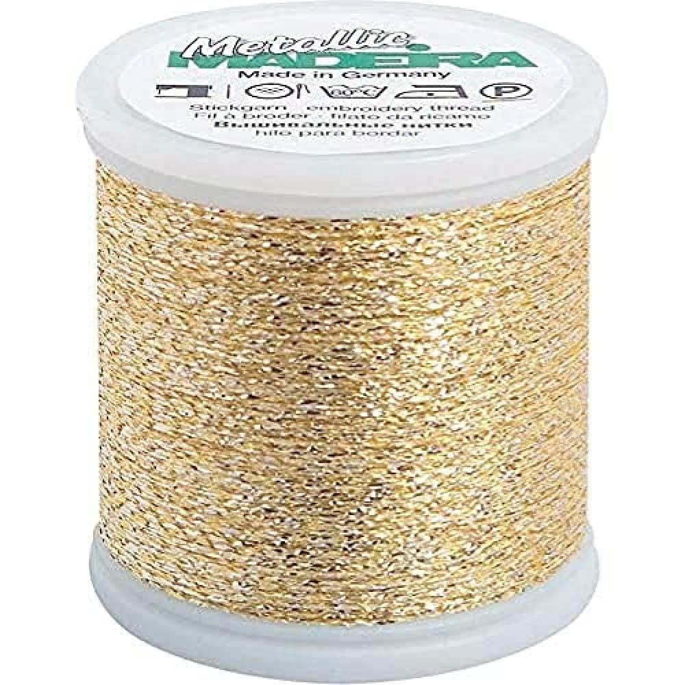 Madeira M9842-024 Thread, Polyester, 024 Gold, 200 m