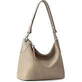 befen Genuine Leather Hobo Bags for Women Trendy Crossbody Purses Soft Real Leather Shoulder hanbags with Adjustable Strap