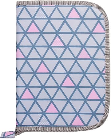 Kiwisac Trendy Piramides Funda De Carne 24 Cm Gris Tarjeteros Y Fundas Accesorios