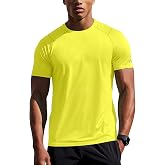 Zengjo Mens Athletic Shirts Short Sleeve Gym Workout T-Shirt Quick Dry