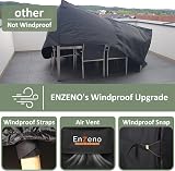 Enzeno Patio Furniture Cover 170x94cm Waterproof Oxford 420D Windproof view 3