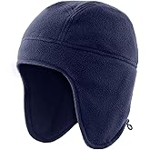 Home Prefer Mens Womens Warm Fleece Beanie Earflap Winter Hat Outdoor Winter Cap