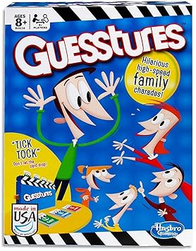 Hasbro Guesstures Card Game