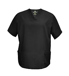 Natural Uniforms Men's Scrub Set Medical Scrub Tops
