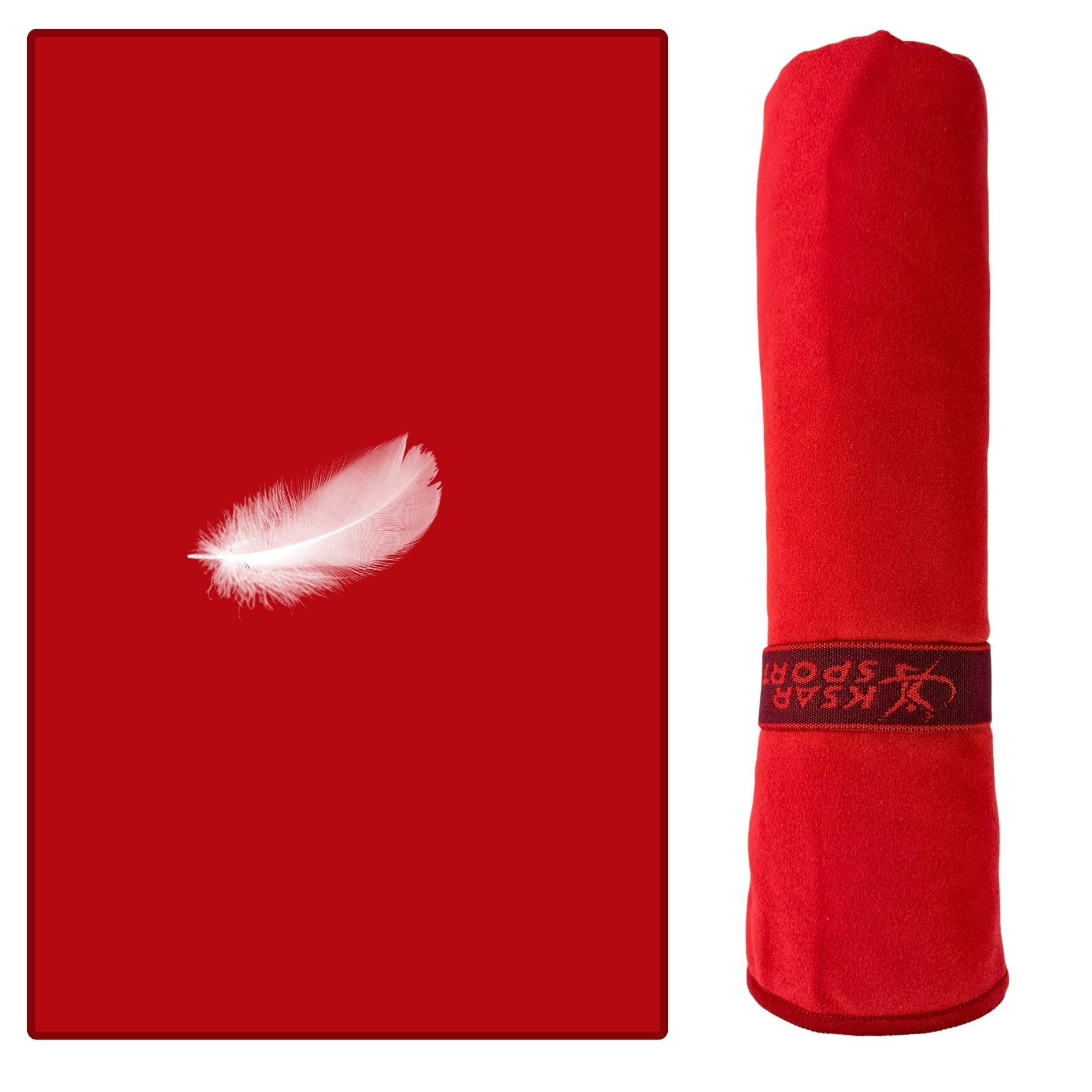 Microfibre Towel, Quick Dry Towel & Beach Towels ultra lightweight compact & fast-drying for Travel camping Gym Hiking and swim towel (XL 180cm x 90cm, Dark Red)