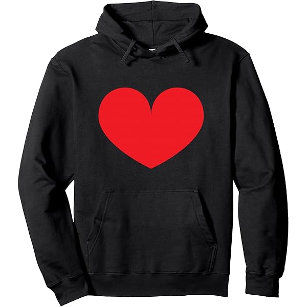 Amazon.com: Red Heart Zip Hoodie : Clothing, Shoes & Jewelry