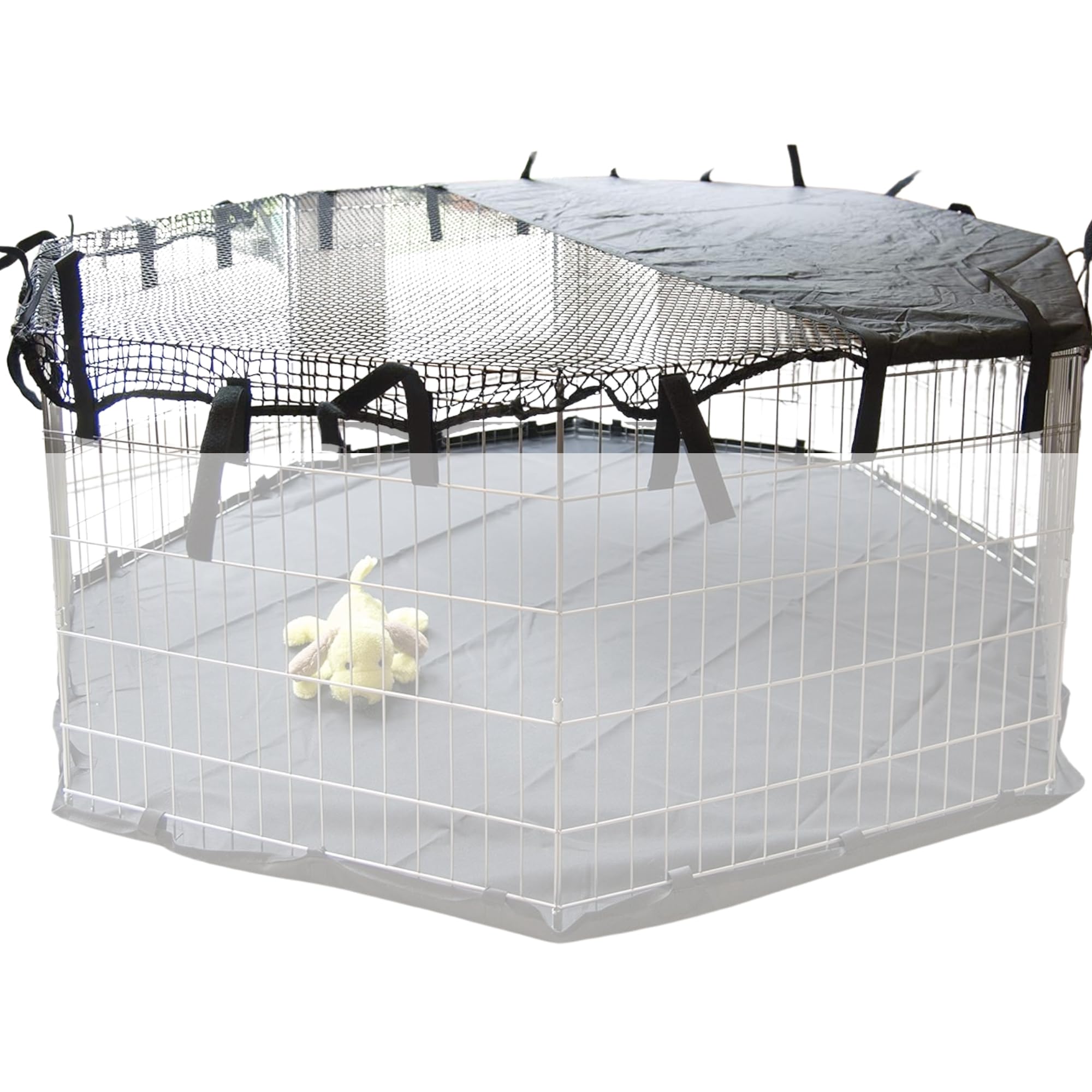 Speedwellstar Large COVER for 8 Side (65 cm each side) Sun Shade Pet Pen Play Dog Cage Crate (Large Cover)