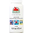 Apple Barrel Acrylic Paint in Assorted Colors (16 Ounce), 21119 White