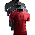NELEUS Men's Dry Fit Performance Athletic Shirt with Hoods