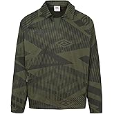 Umbro Men's Long Sleeve Printed Drill Top