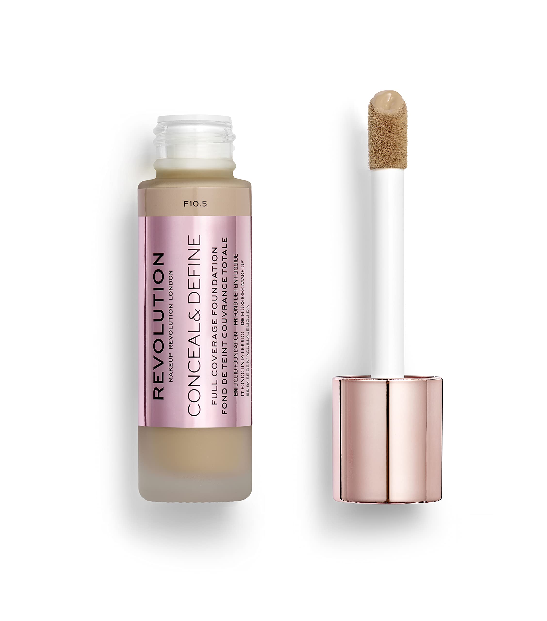 Makeup Revolution Conceal & Define, Foundation F10.5