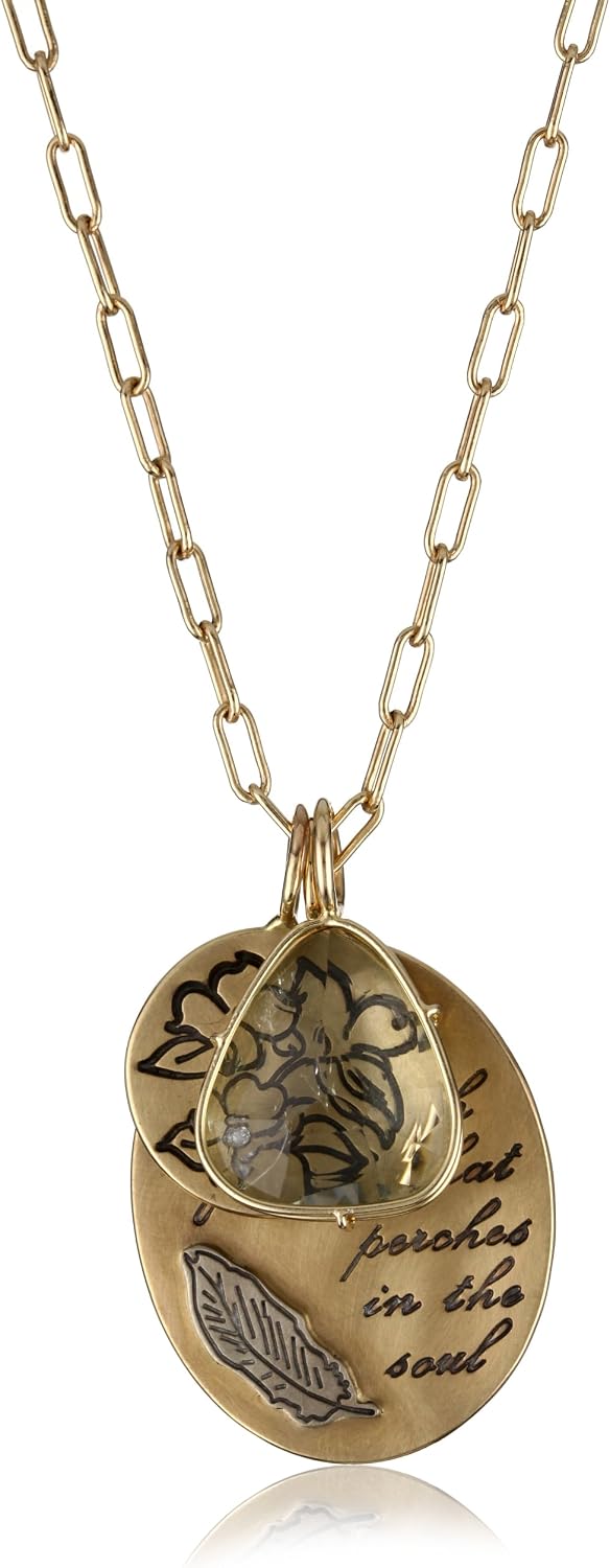 Heather B. Moore "Harriet" 14k Gold Pendant