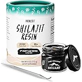 Pure Himalayan Shilajit, High Nutritional Potency, Grade A Shilajit Resin with 85+ Plant-Derived Trace Minerals and Fulvic Acid, Energy & Immune Suport for Men & Women, 3rd Party US Lab Tested (115g)