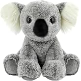 Ditucu Koala Stuffed Animal 8 inch Cute Realistic Plush Toys Ultra Soft Plushies Gifts for Kids Grey
