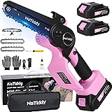 NaTiddy Mini Chainsaw Cordless - 6 inch Battery