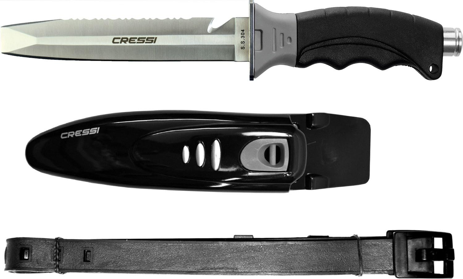 Cressi Borg, Grey, Blunt Tip : Sports & Outdoors