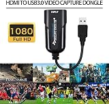ABUNRO HDMI Capture Card USB 3.0 1080P 60fps Live Game Video Grabber Win Mac view 3