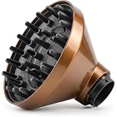 Uparcasion Diffuser for Dyson Airwrap Styler HS01/HS05/HS08 - Converts to Hair Dryer, Fast Drying for Wave &amp; Curly &amp; Thick hair, Upgraded larger Attachments diffuser