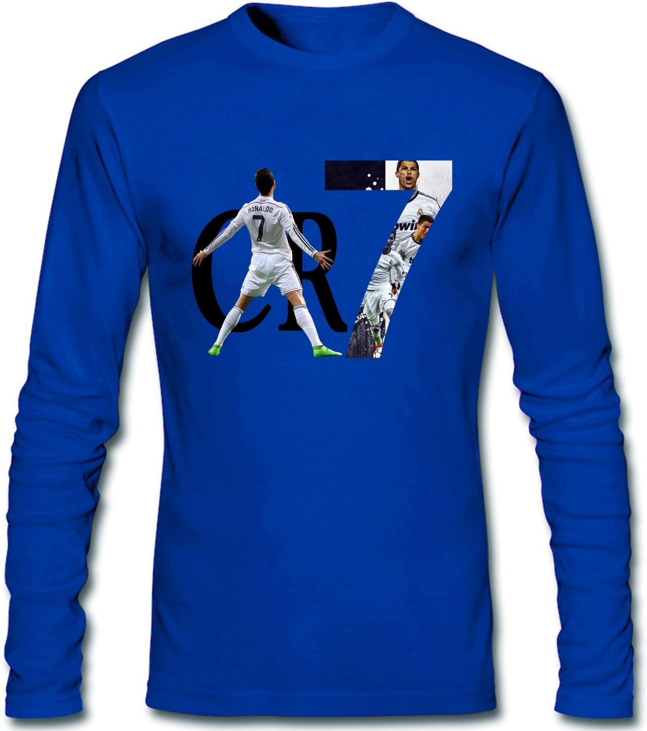 Jiuhe Men's 2015 CR7 Cristiano Ronaldo Real Madrid UEFAT Shirt