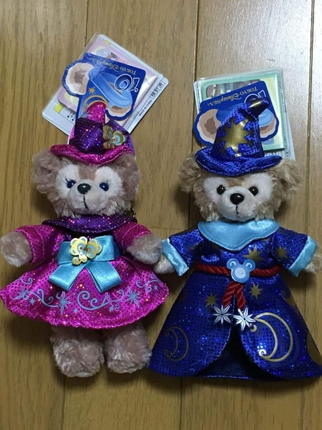 東京ディズニーシー10周年ダッフィー シェリーメイぬいぐるみバッジペア バッジ おもちゃ Amazon