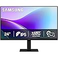 Samsung 24-inch FHD Flat Screen IPS Panel 5ms Monitor with 120 Hz Refresh Rate, Game Picture Mode & Super Slim Design (LS24F3