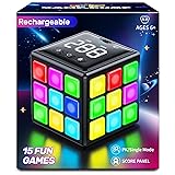 Niufunmal Rechargeable Game Cube - 15-in-1 Fun