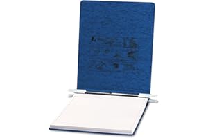 ACCO BRANDS ACCO PRESSTEX Covers w/ Hooks, Unburst, 9 1/2 x 11 Sheets, Dark Blue (54113)