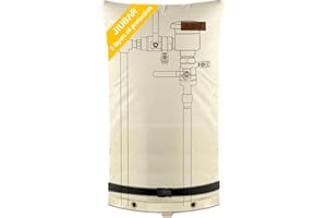JIUBAR Backflow Preventer Cover Insulated Pouch -JIUBRA 14" W x 27" H Outdoor Pressure Reducing Value Cover ,Winter Water Sprinkler Valve Cover Insulated ,Well Pump Covers Protects from Severe Snow.