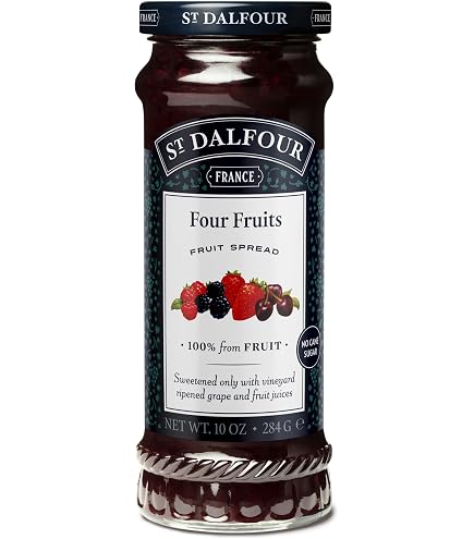 Amazon.com : St. Dalfour Black Raspberry Fruit Spread - 10oz - 100