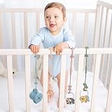 MumEZ 5 Pack Silicone Pacifier Clips Toy Safety Straps Stroller High Chair view 7