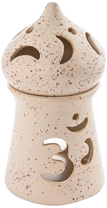 Berk KH-281 Räucher-Zubehör - Om Räucherstövchen aus Ton mit Schale und Sieb