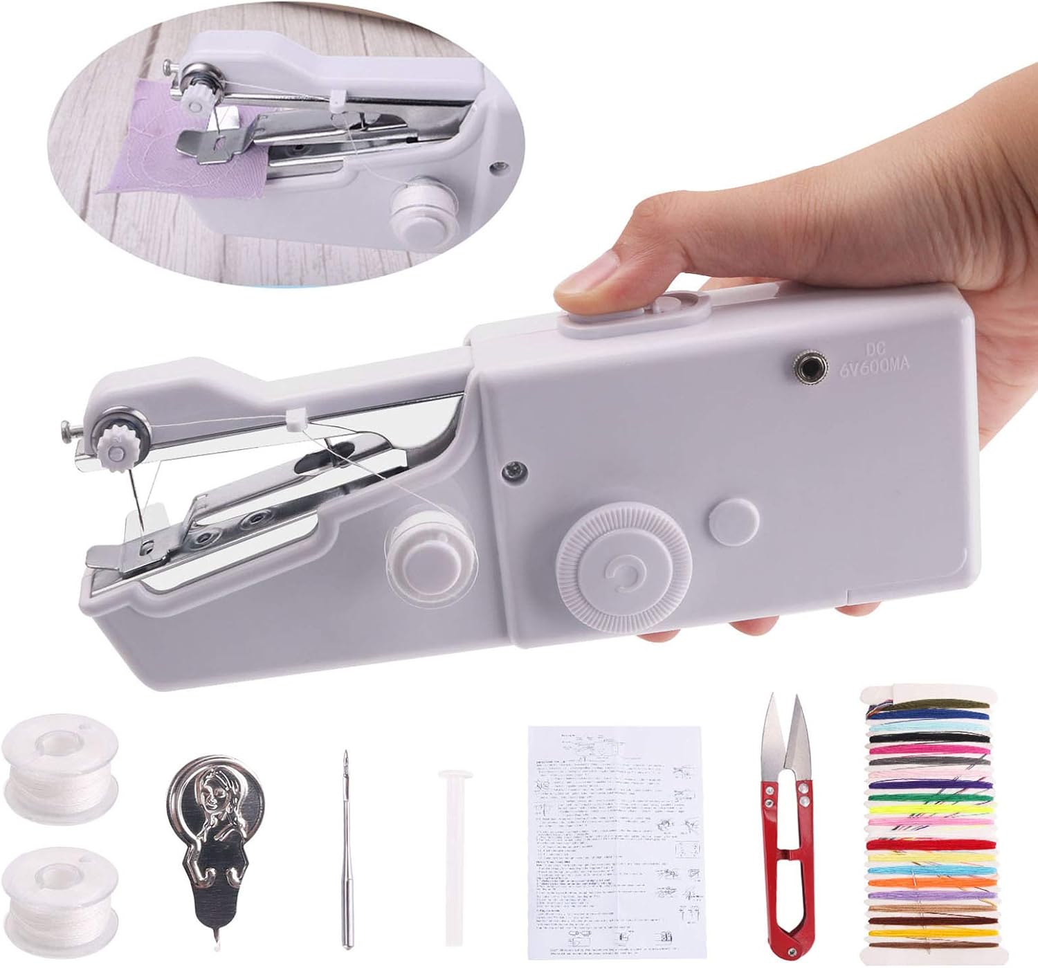 [30 PCS] Handheld Sewing Machine, CarDition Mini Sewing Machine