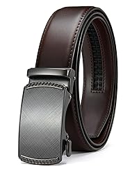 CHAOREN Mens Belt Leather Ratchet Belt