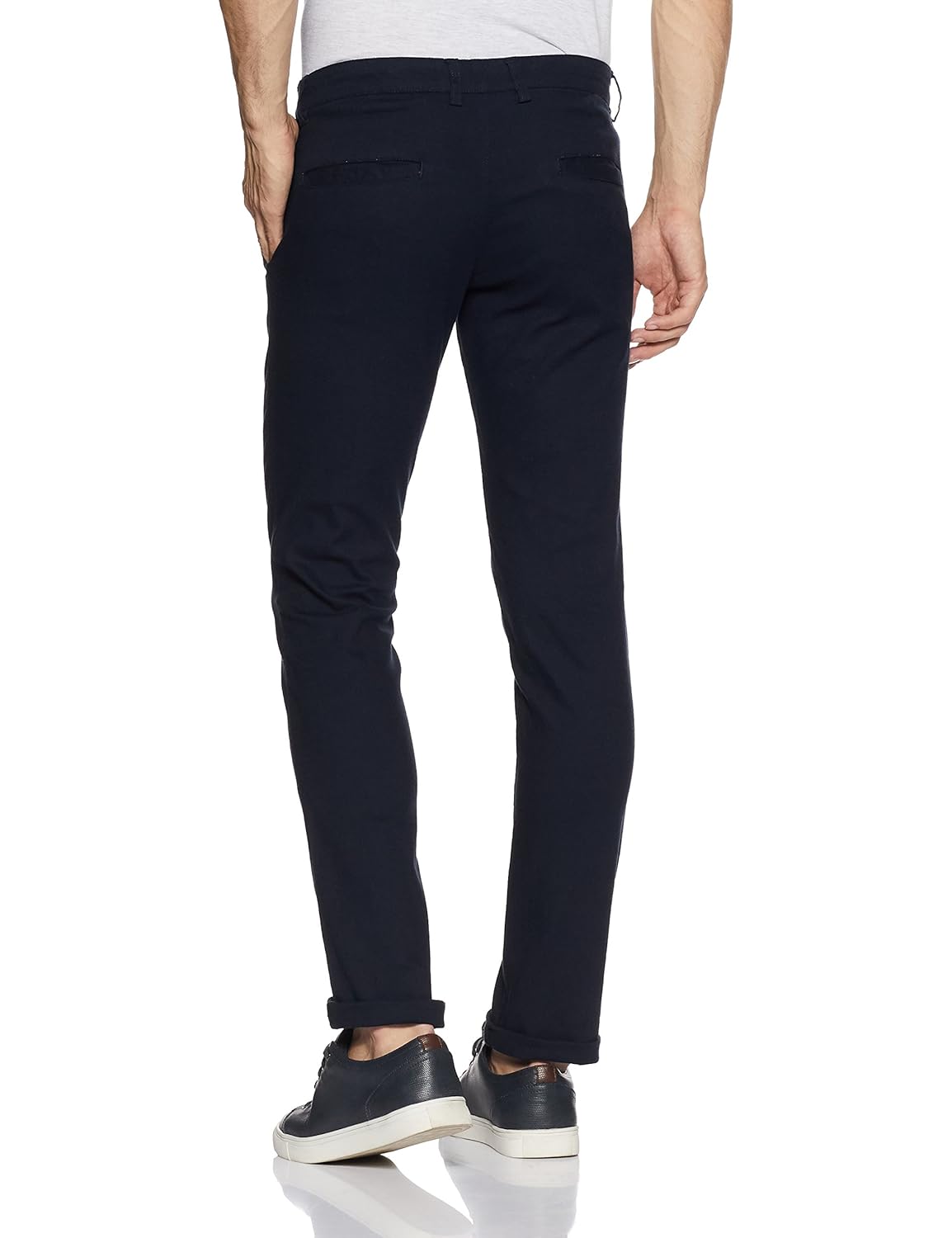 diverse men's slim fit casual trousers