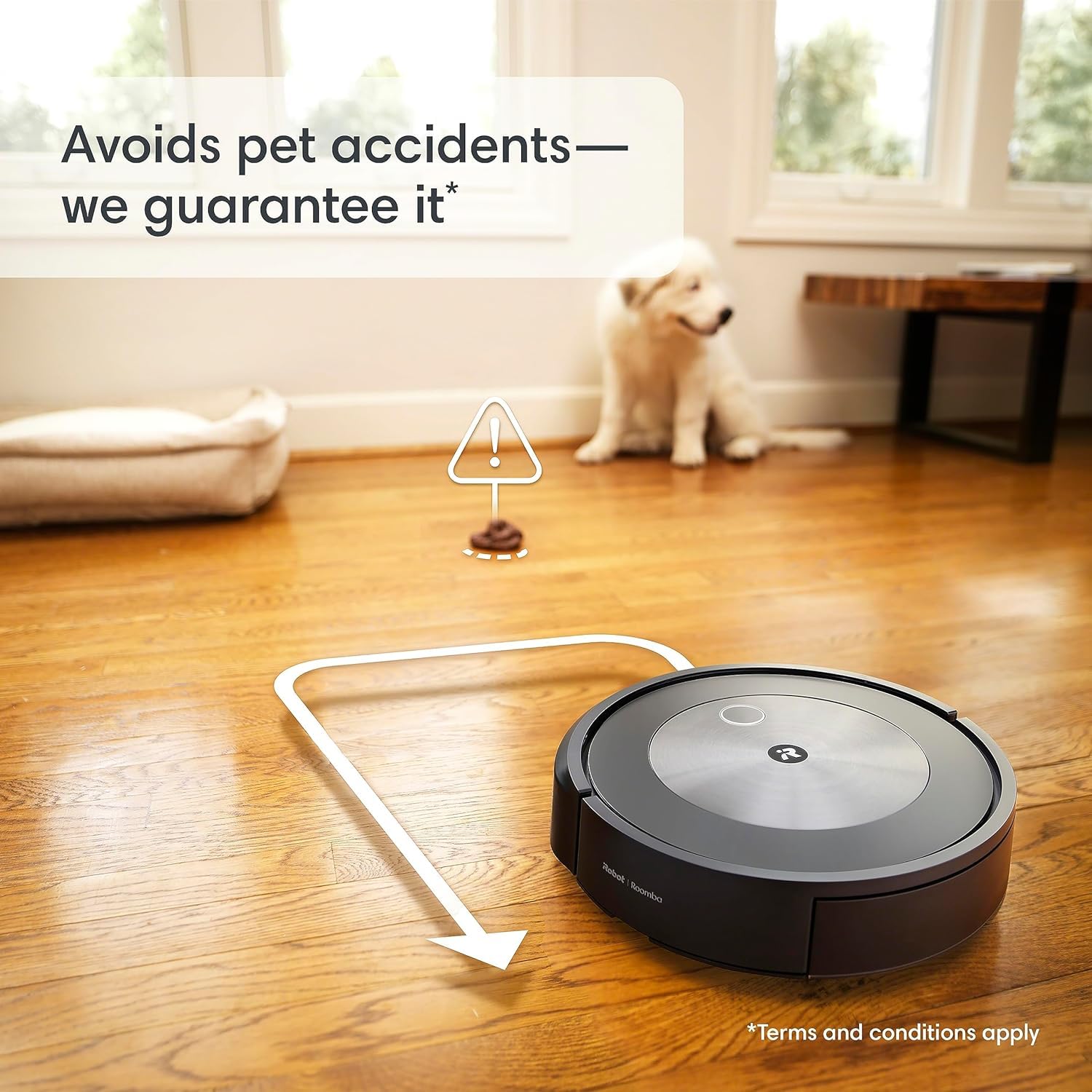 iRobot Roomba Combo j5+ Self-Emptying Robot Vacuum & Mop – Identifies and Avoids Obstacles Like Pet Waste & Cords, Empties Itself for 60 Days, Clean by Room with Smart Mapping, Works with Alexa​ - Image 6