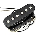Musiclily Vintage Single Coil Pickup Tele Bridge Pickups for Fender Telecaster Electric Guitar Parts, Black