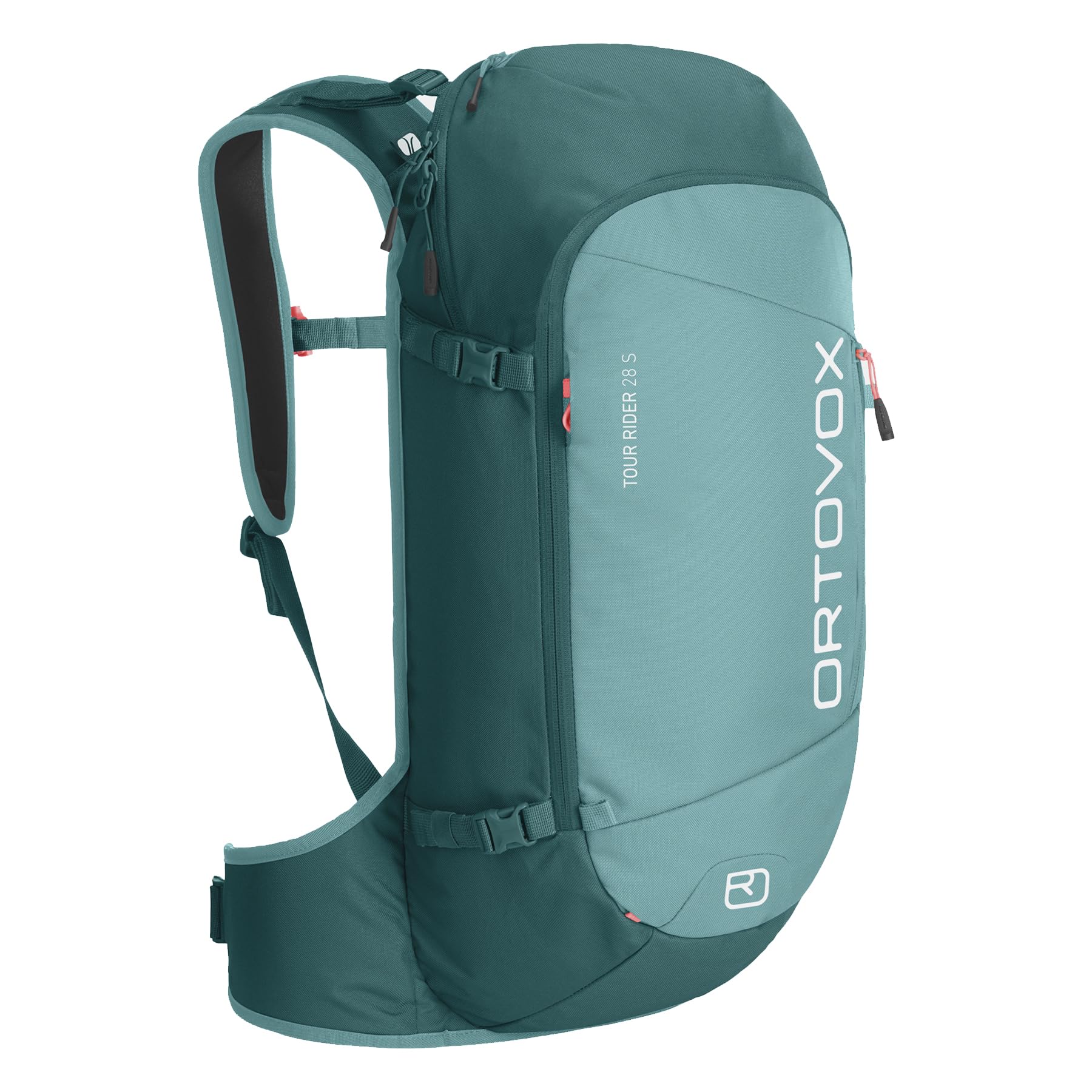 ORTOVOX Tour Rider Backpack, Pacific Green (Verde), 28 litros