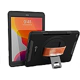 New Trent iPad 9th Generation, 8th Generation, 7th Generation Stronger Kickstand Full Body case with Rotational Hand Strap &