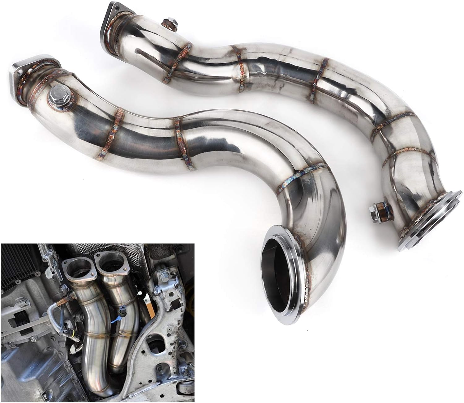 Stainless Steel Exhaust Manifold, Sturdy Exhaust Manifold Tig Welded