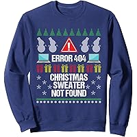 Fehler 404 Hässlicher Weihnachtspullover – Lustiges Nerd-Design Für Programmierer & Computer-Fans