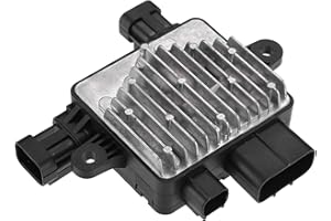 Hihaha No.25385-4D900 Radiator Cooling Fan Control Module for Kia Sedona 2006-2014 / Engine Cooling Fan Control Module/Durable / 1 Pcs Silver Tone