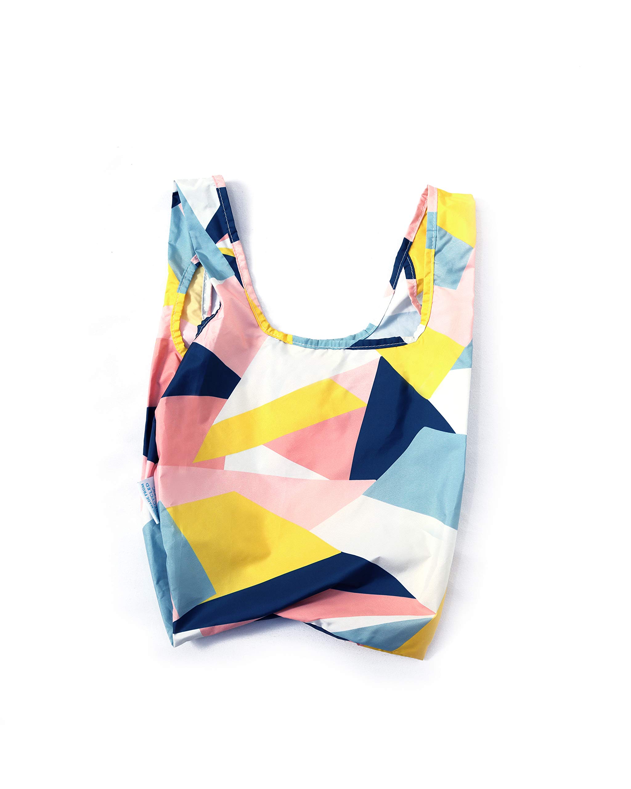 Kind Bag 100% Recycled Mini Bags | Reusable, Strong, Water-resistant, Foldable | Made from 4 Plastic Bottles (100% rPET) (Mosaic)