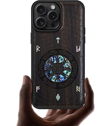 Amazon.com: Carveit Magnetic Case for iPhone 16 Pro Max Case, Wood