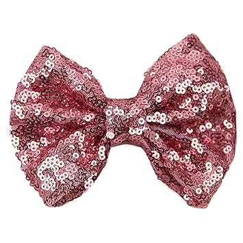 Buy Meiyiu Baby Girl Cute Big Bling Sparkly Sequins Hair Bow