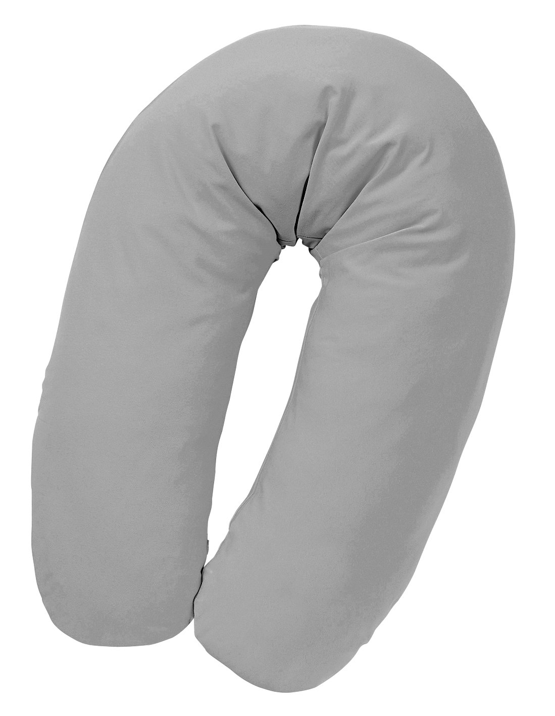 Julius Zöllner Nursing Pillow with Bead Filling approx. 190 cm Silver